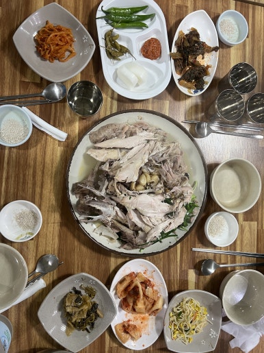 산닭오리불놀이 이미지