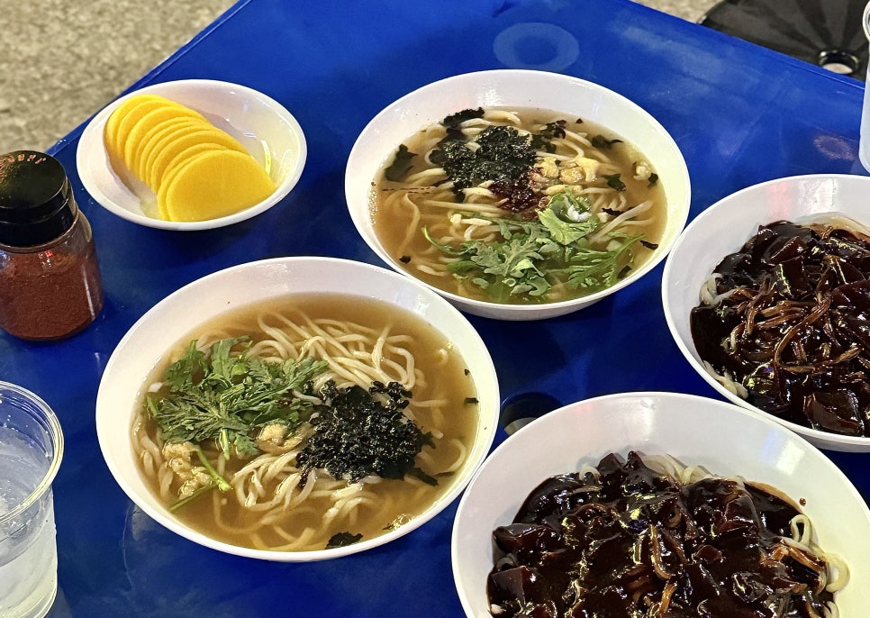 차우동짜장 이미지