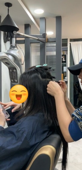 노바디붙임머리 이미지