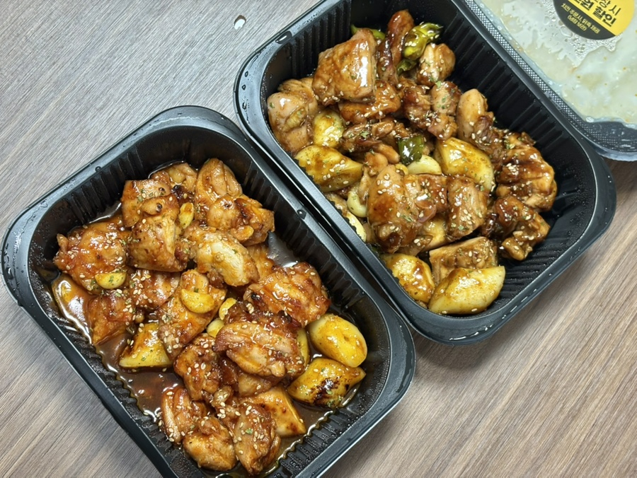 옥수수로 구운 치킨&바베큐 이미지