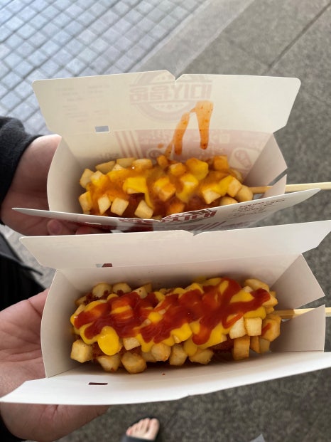 명랑핫도그 이미지