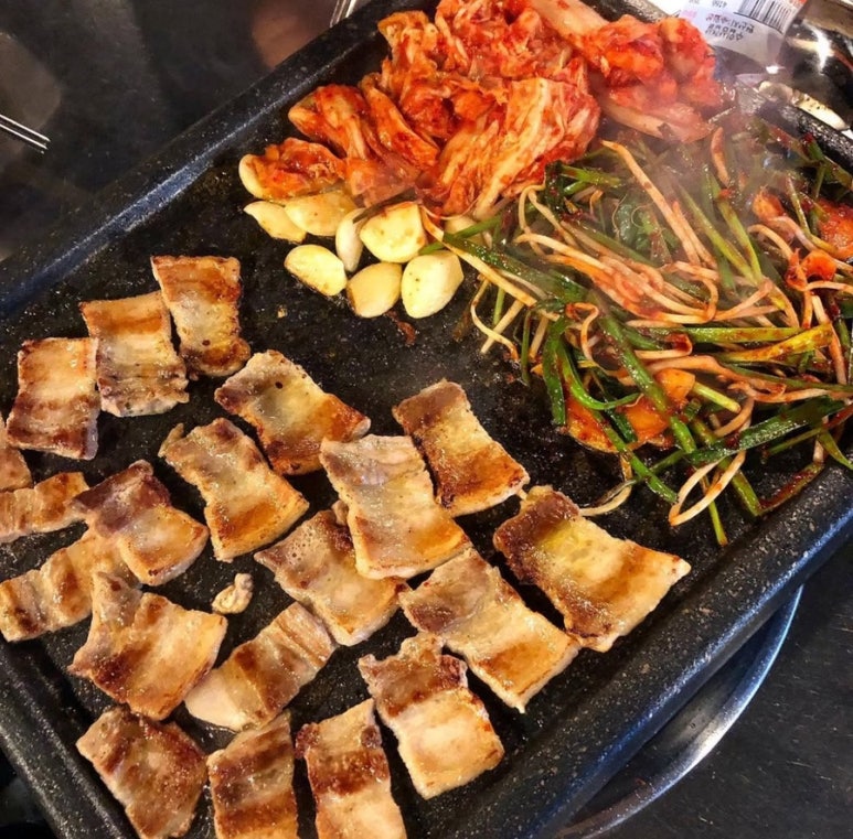 부추삼겹살 이미지