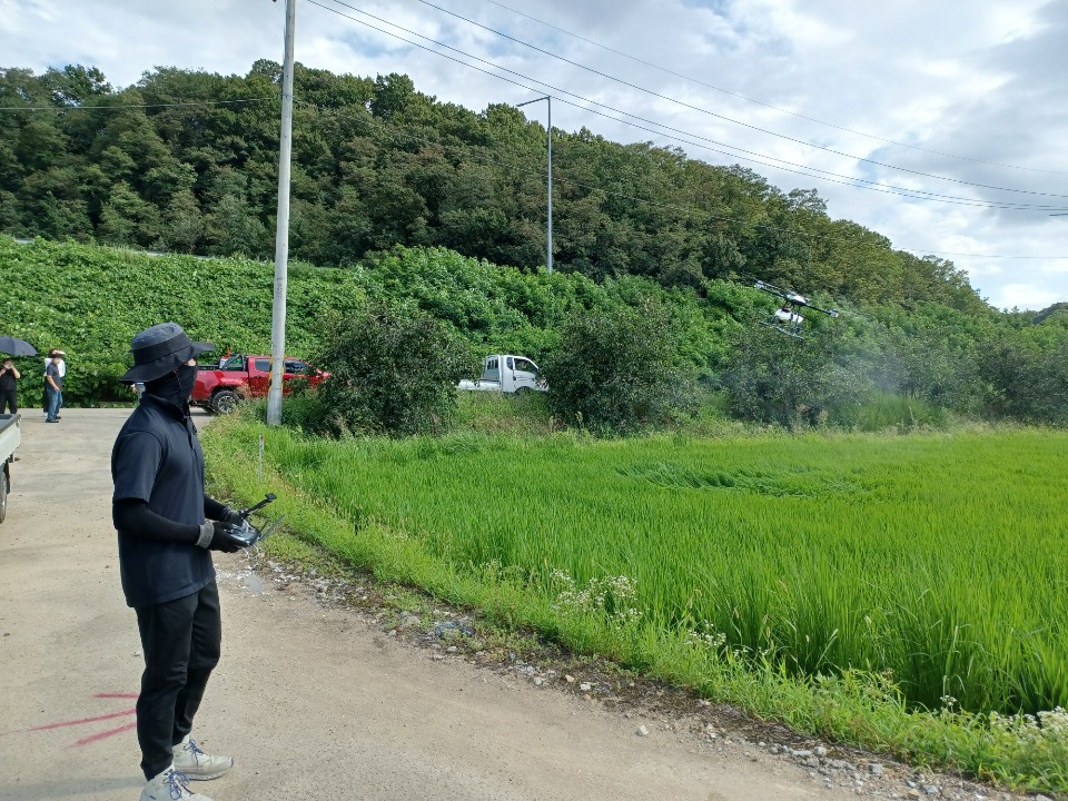 영암드론방제 이미지