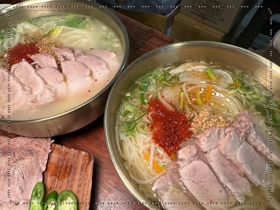 동문시장고기국수금복식당 이미지