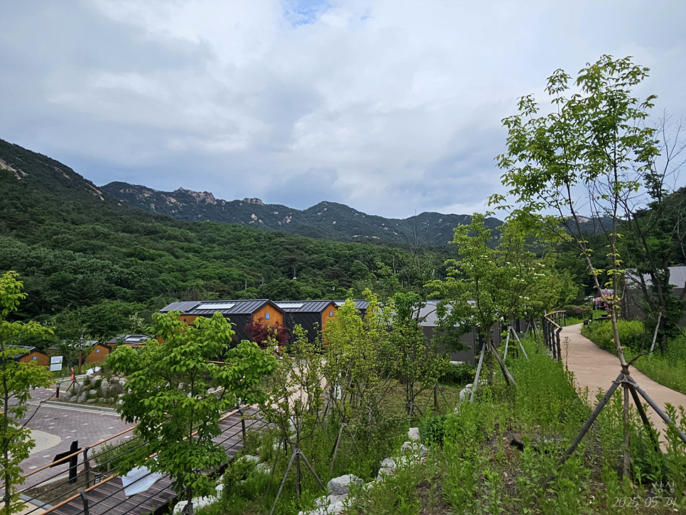 북한산 사기막야영장 이미지