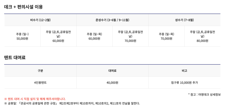 구곡폭포 국민여가 캠핑장 이미지