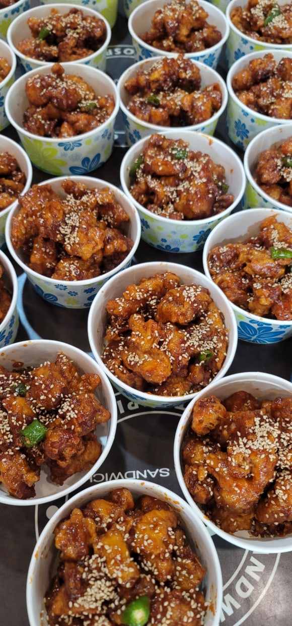 와우닭강정 이미지