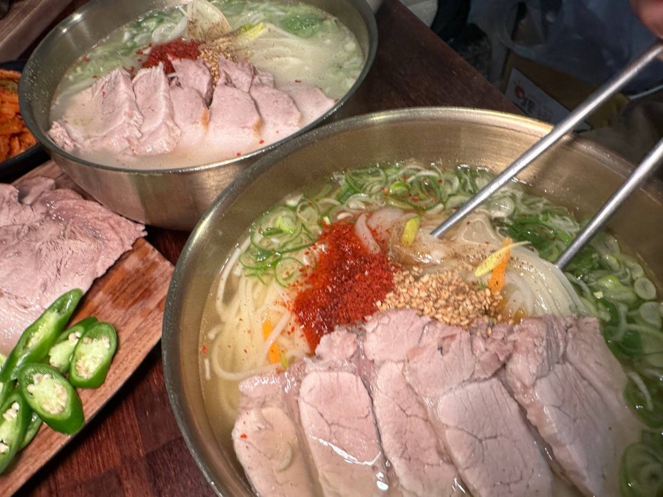 동문시장고기국수금복식당 이미지