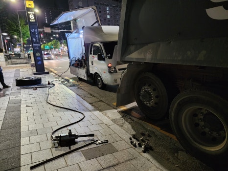 대형차출장빵구 이미지