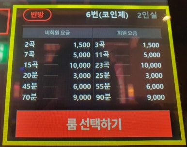 로데오코인노래연습장 이미지