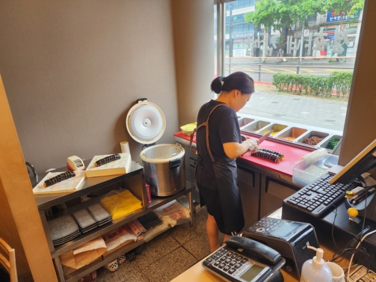 경화네김밥 이미지
