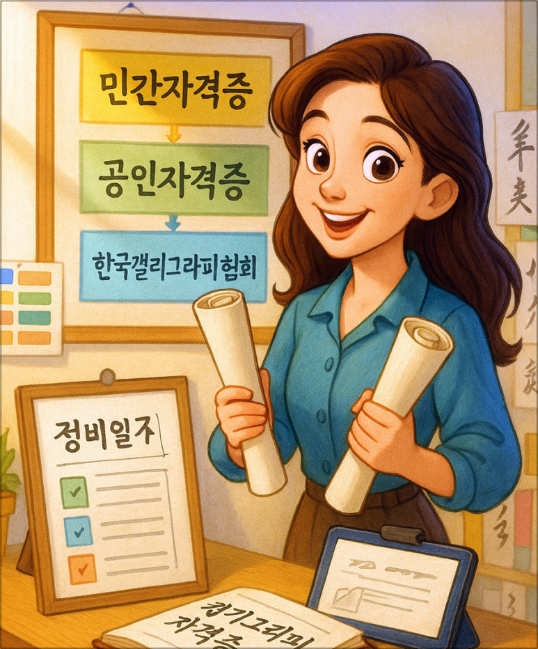 한국캘리그라피교육개발원 이미지