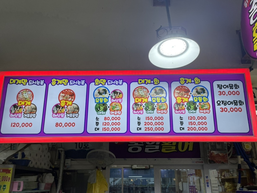 종일활어 이미지