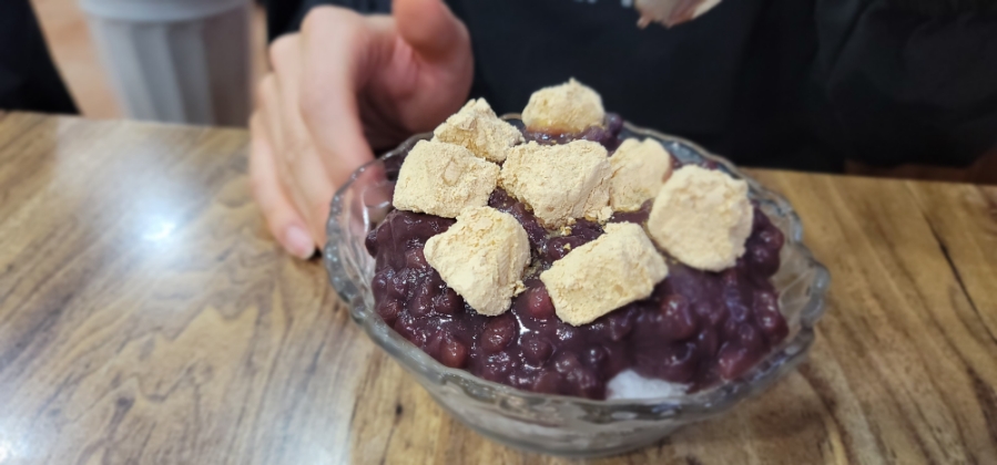 토곡팥빙수 이미지