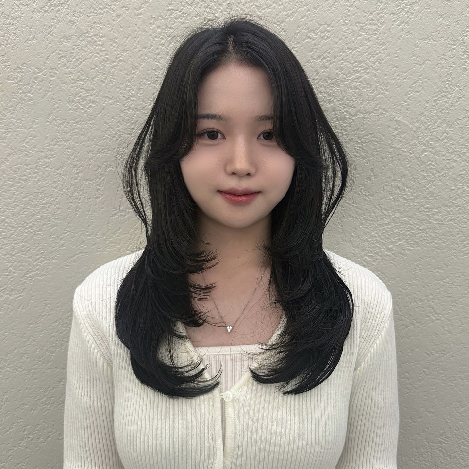 헤어모델 이미지
