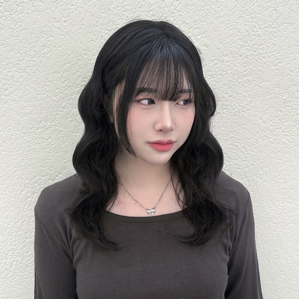 헤어모델 이미지