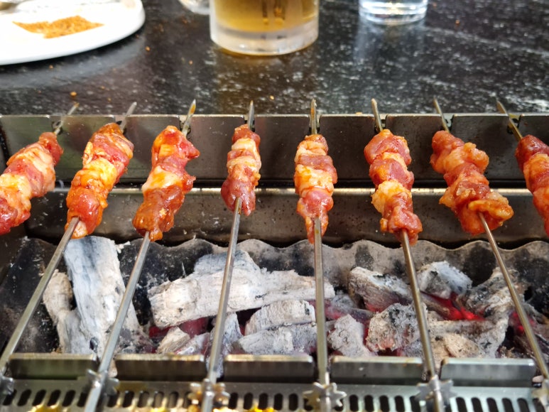 풀코스꼬치구이 이미지