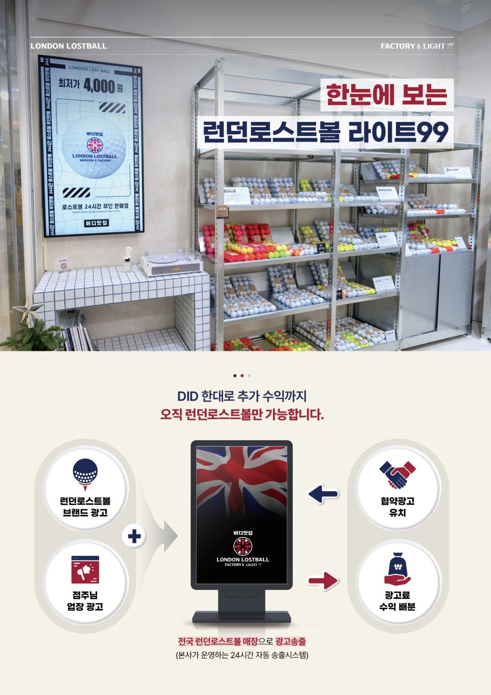 런던로스트볼팩토리 이미지
