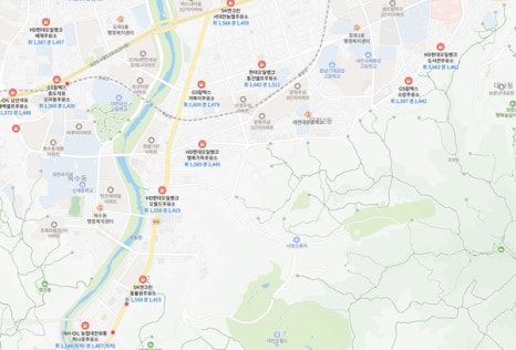 산외주유소 이미지