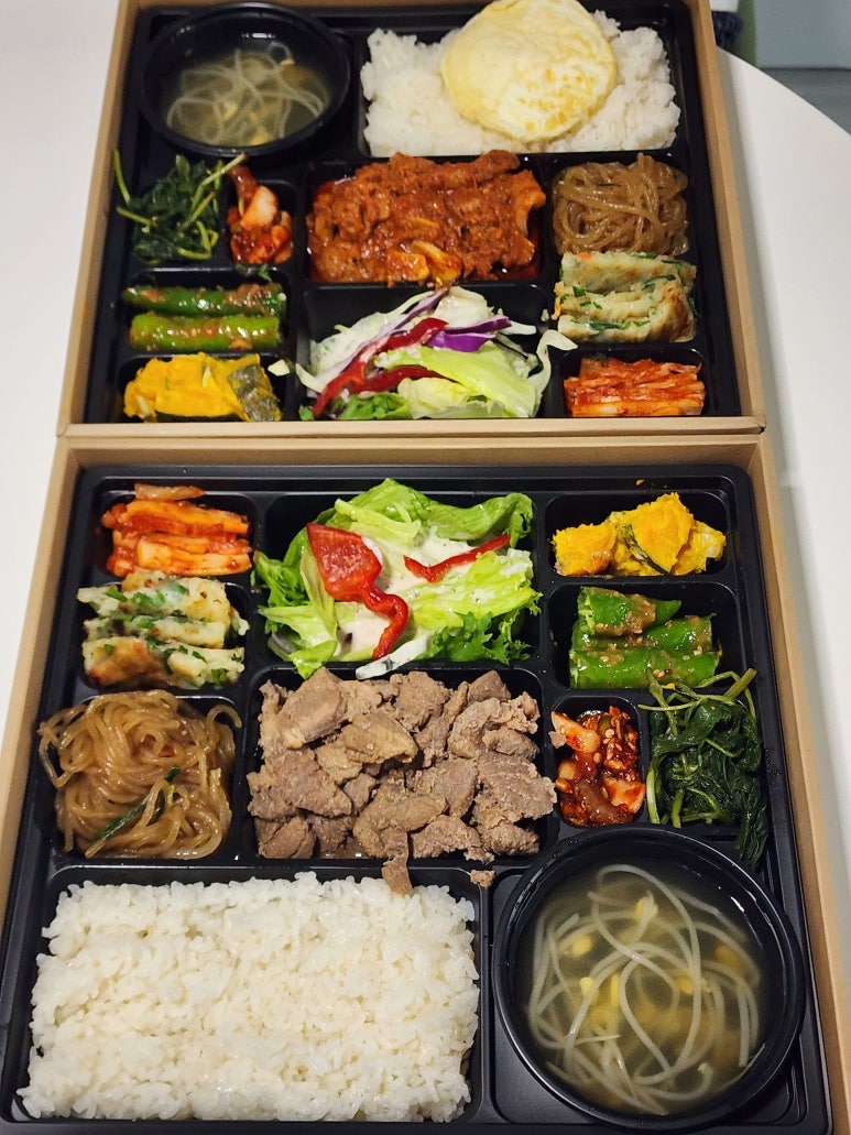 산들해 도시락과 반찬 이미지