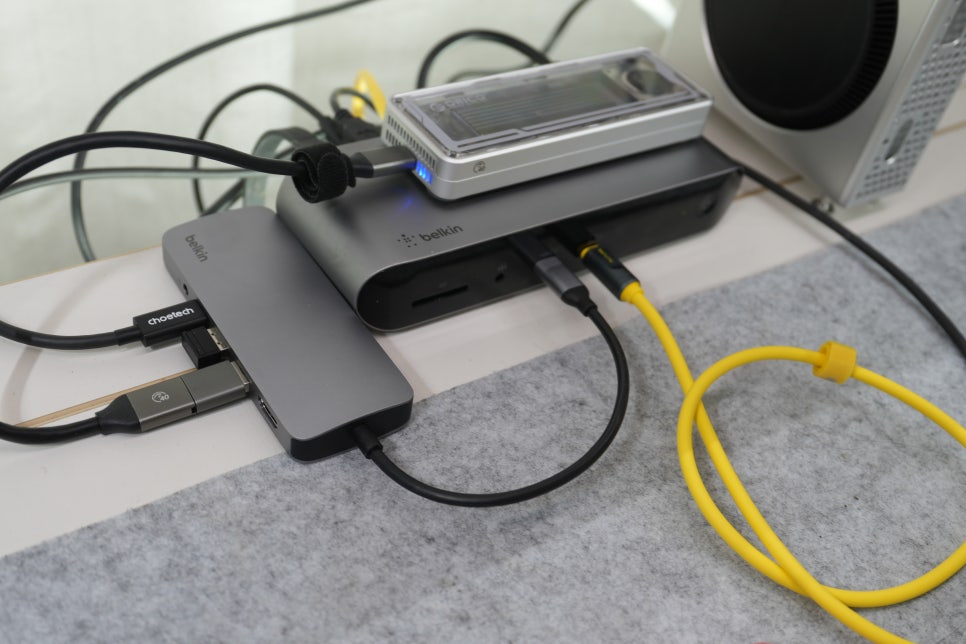 애플과 윈도우를 모두 만족한 벨킨(Belkin) 11-in-1 C타입 독 및 허브 체험기 이미지 20