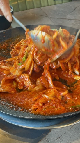 대패오삼불고기 이미지