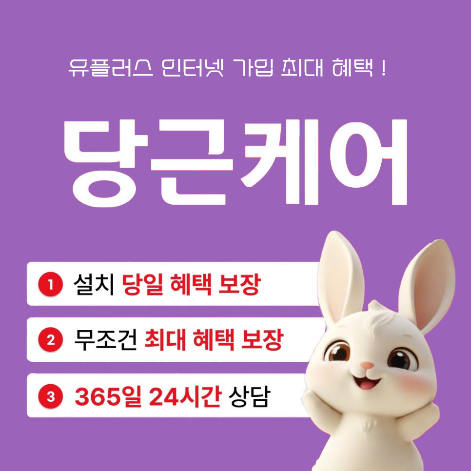 유플러스 인터넷 가입  당근케어 카페에서 이미지 11