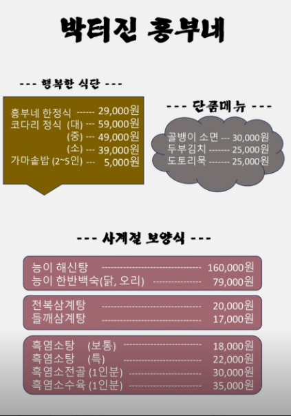 흥부네염소탕 이미지