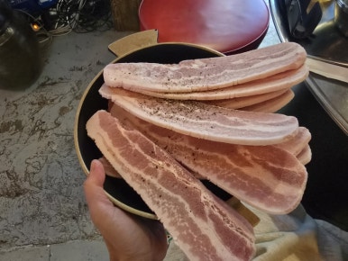 콩나물비비고삼겹살 이미지