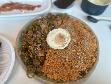 미화 3색김밥 까페 이미지