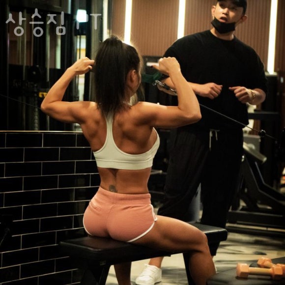 상승짐 이미지