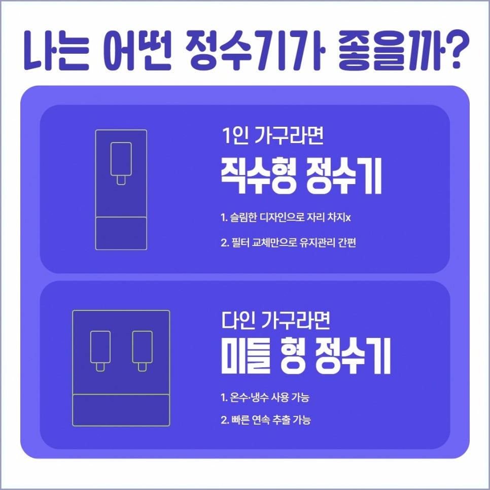 셀프관리 가능한 직수형 정수기의 매력 'SK매직 원코크  올인원 ' 이미지 7