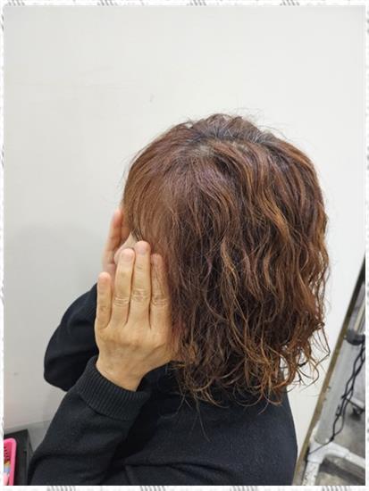 미장헤어 이미지