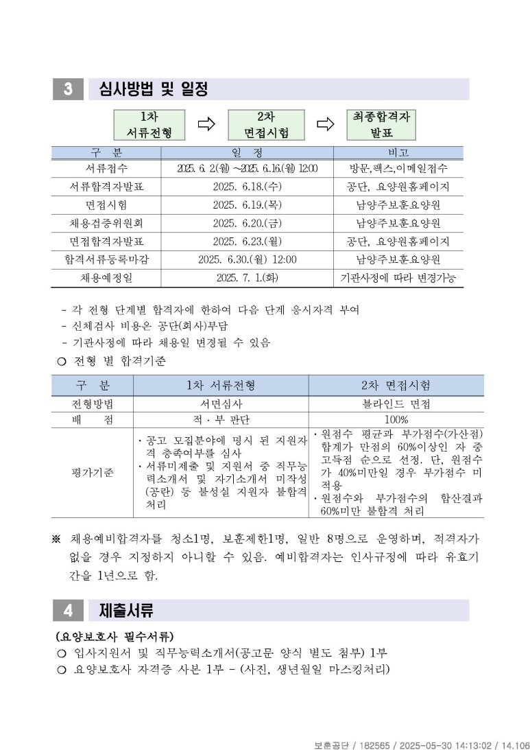한국보훈복지의료공단 남양주보훈요양원 이미지