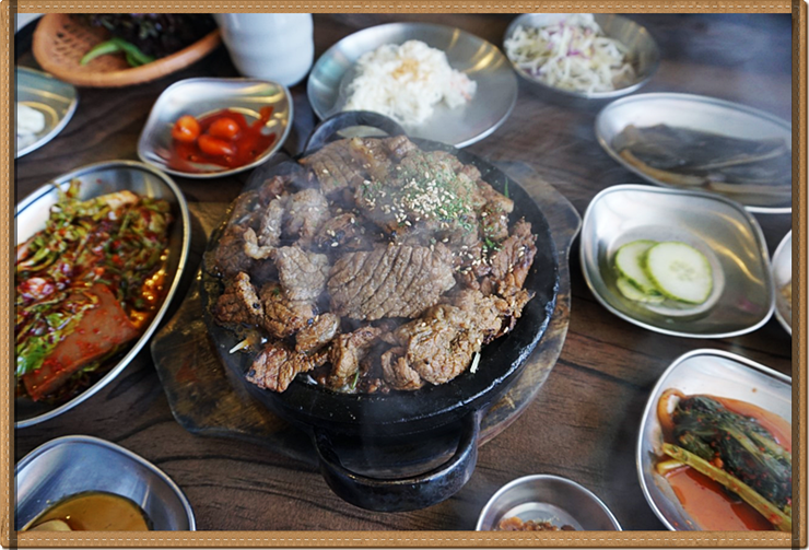 숯불석갈비 이미지
