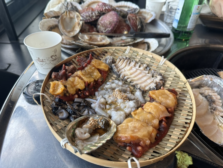 송도 통큰 조개 이미지