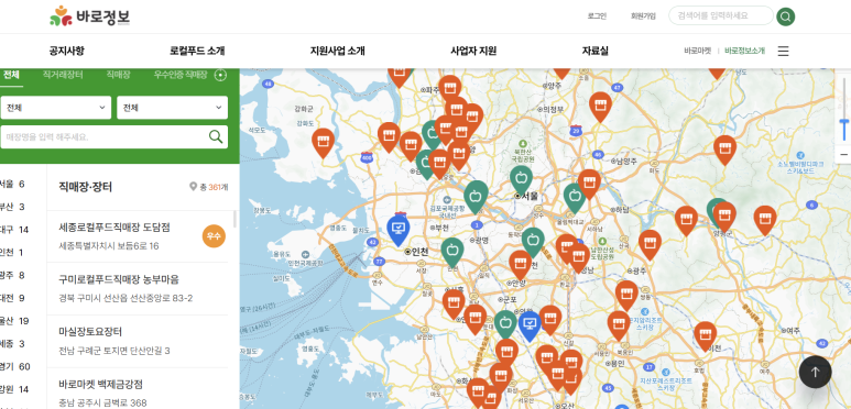 인천로컬푸드생산자협동조합 이미지