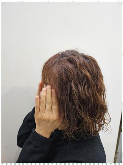 미장헤어 이미지