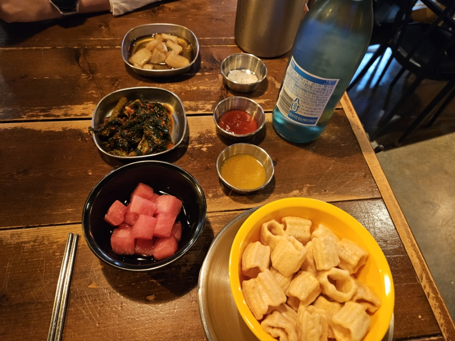 찹쌀품은 누룽지 통닭 이미지