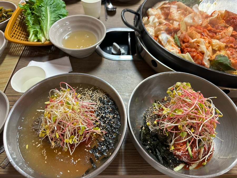 본가중앙탑막국수 이미지