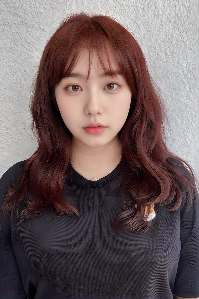 미남커트염색 이미지