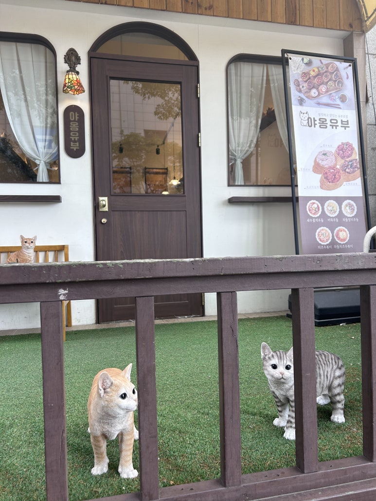 야옹유부 이미지