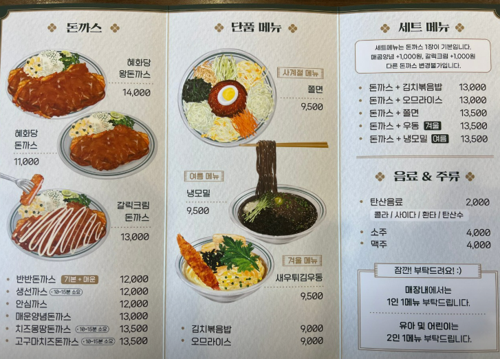 혜화당경양식 이미지