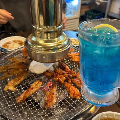 숯불에굽다 이미지