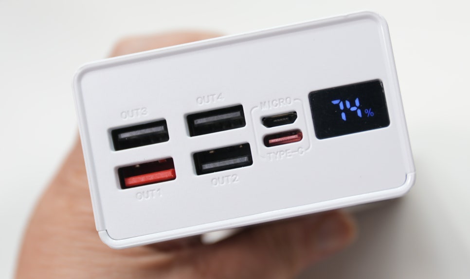 대용량 보조배터리 끝판왕? "맘모스 30,000mAh 고속충전 보조배터리 사용 후기" 이미지 10