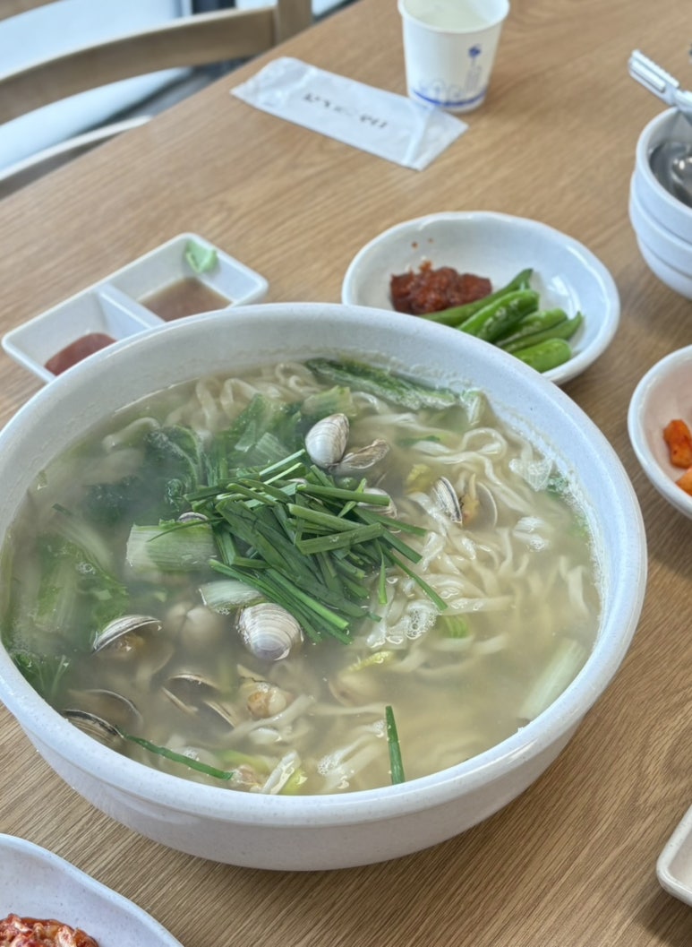 유비칼국수 이미지