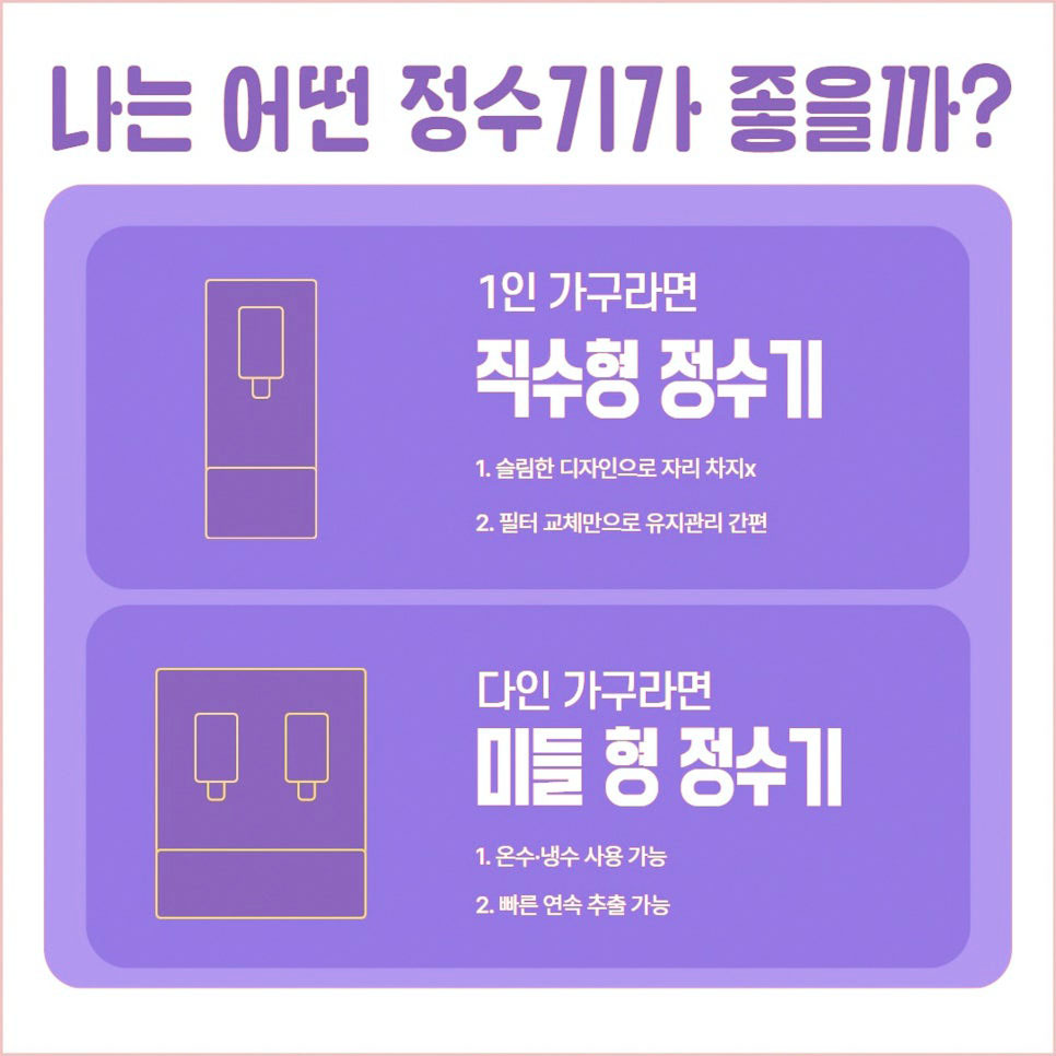직수 정수기 하나로 주방 분위기 바뀐다? LG 퓨리케어 오브제컬렉션 추천 이미지 13