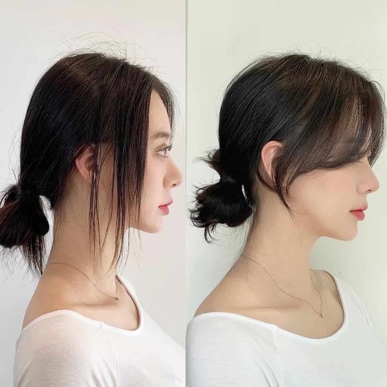다정한결 헤어 이미지