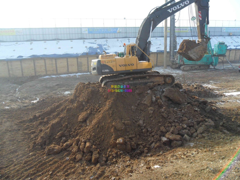 논산건설중기 이미지
