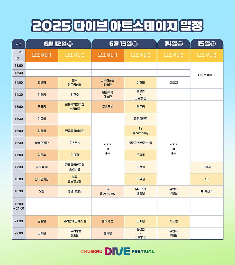 다이브존 이미지